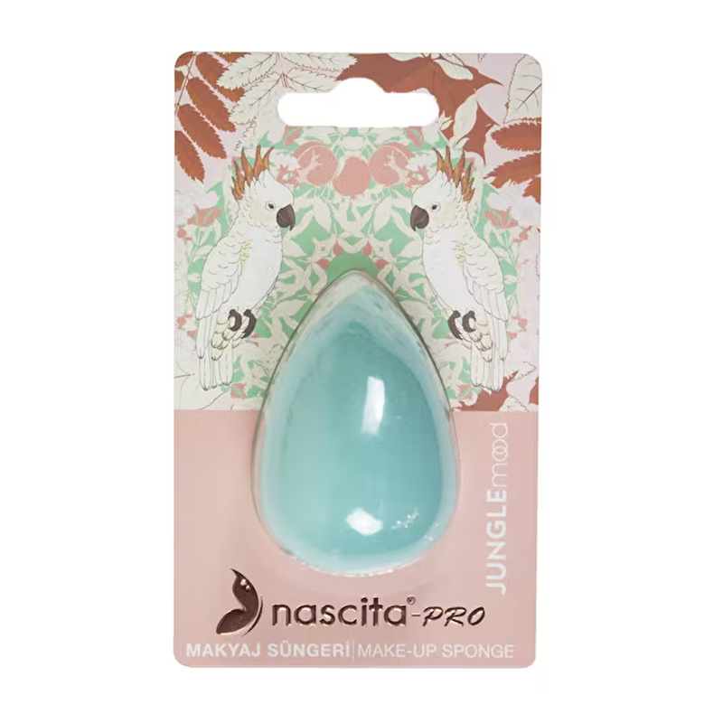 Nascita Jungle Mood Latex-Free Makeup Blender Sponge 110 by Beauty Care Bag