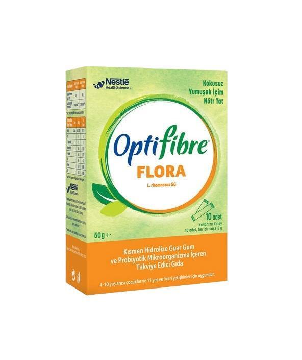 Nestle Optifibre Flora - 5g Fiber Supplement Sachets for Digestive Health SupportVitamin & SupplementTorqelo.com
