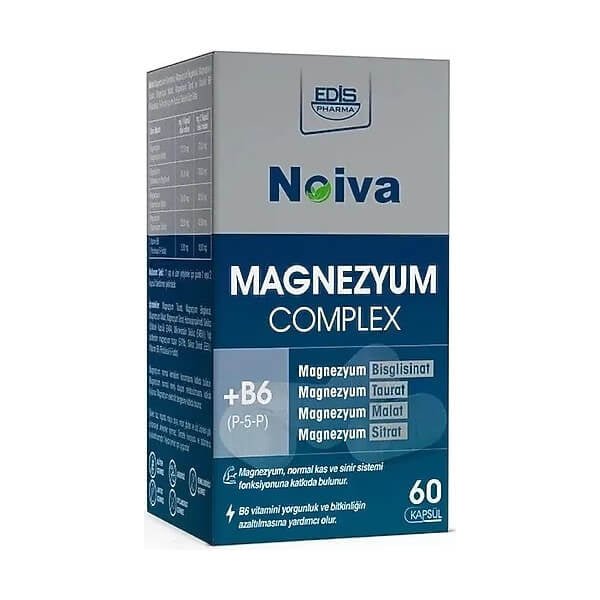 Noiva Magnesium Complex Daily Supplement 60 CapsulesSupplementsTorqelo.com