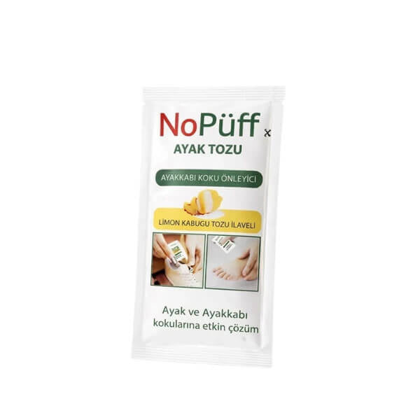Nopuff Foot Odor Powder Odor-Absorbing Formula 10g by Beauty Care Bag