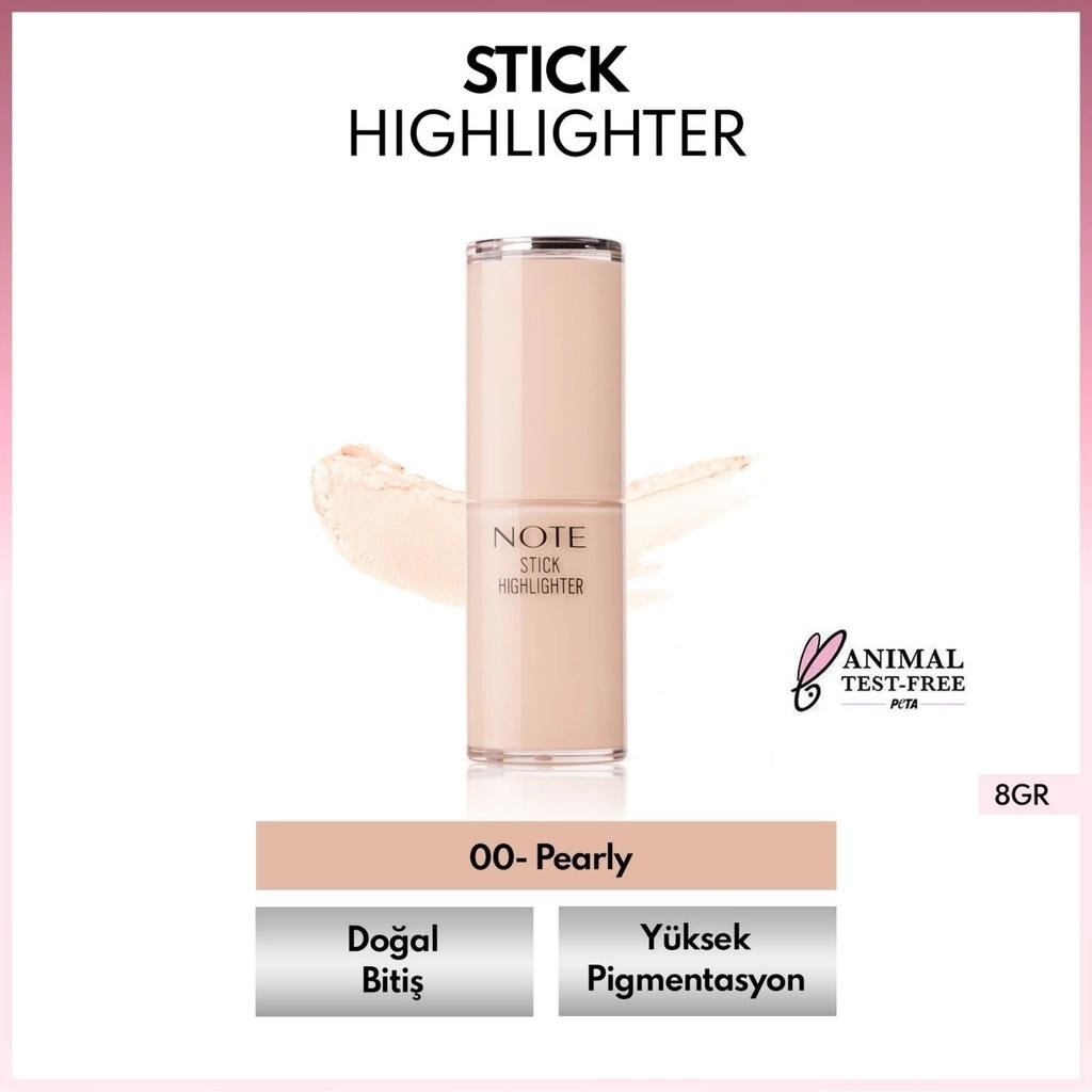Note Cosmetics Stick Highlighter in Pearly 5.5gMakeupTorqelo.com