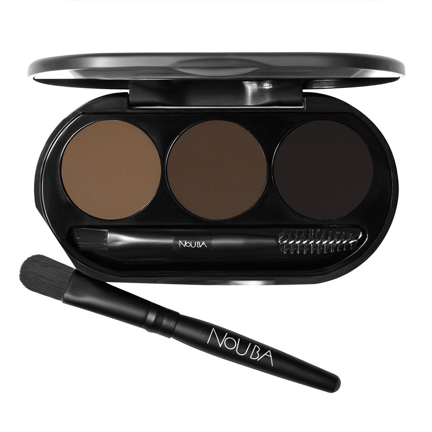 Nouba Eyebrow Powder Kit 01 for Natural Definition by Beauty Care Bag