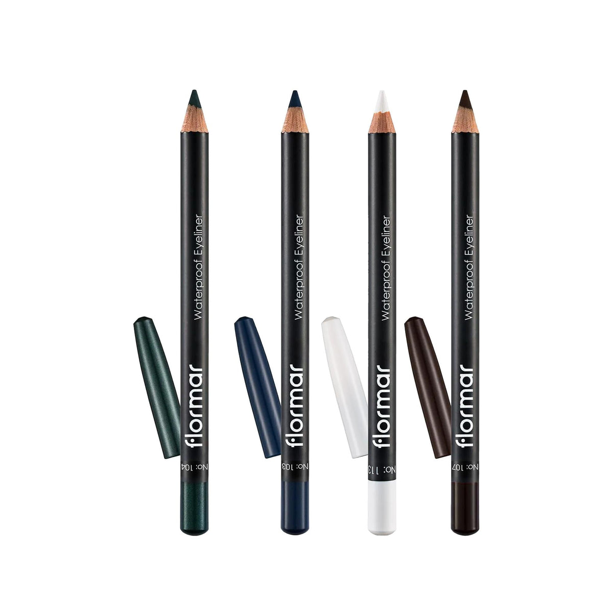 Flormar Highly Pigmented & Matte Finish Waterproof Eyeliner - Long-Lasting, Intense Color by Beauty Care Bag