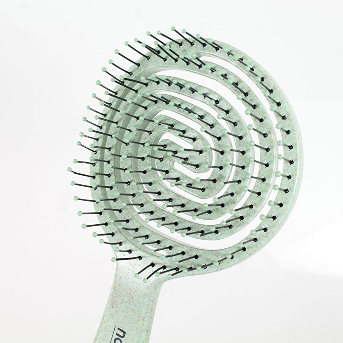 Nascita Vegan Pro Hair Brush - Anti-Static, Ergonomic Design for Curly Hair, Professional Quality by Beauty Care Bag