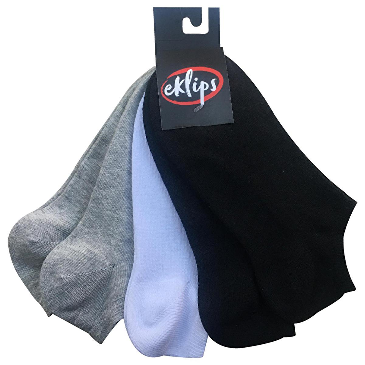 Eklips 5-Pack Sneakers Socks Set - Comfortable, Breathable, and Durable Cotton Socks for Men and Women by Beauty Care Bag
