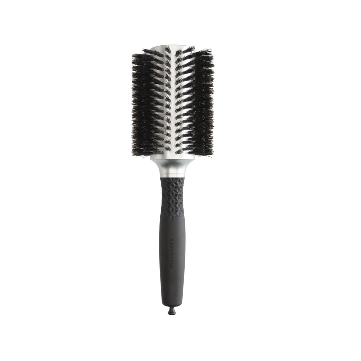 Olivia Garden Essential Blowout Soft Boar Bristles Silver Hair Brush - Gentle Detangling & Styling for ProfessionalsHair AccessoriesTorqelo.com