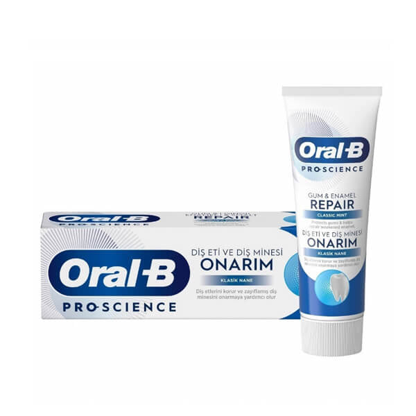 Oral-B Gum and Enamel Repair Classic Mint Toothpaste 75 ml by Beauty Care Bag