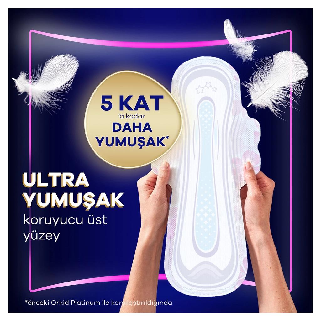 Orkid Platinum Night Sanitary Pads Variety Pack 30 CountBody CareTorqelo.com