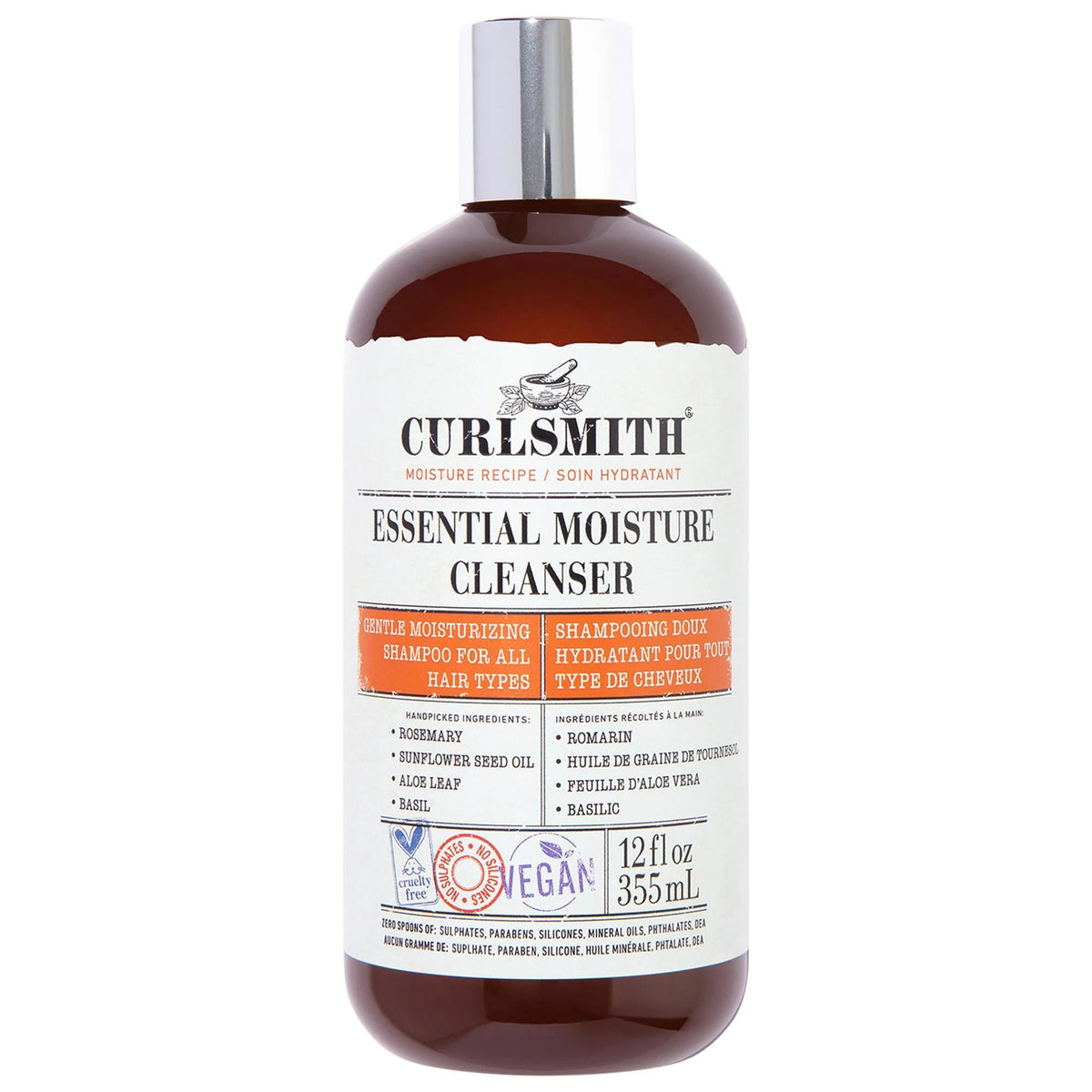 Deeply Nourishing Essential Moisture Shampoo for Curly, Wavy & Straight Hair - Gentle, Vegan, Cruelty-Free by Beauty Care Bag