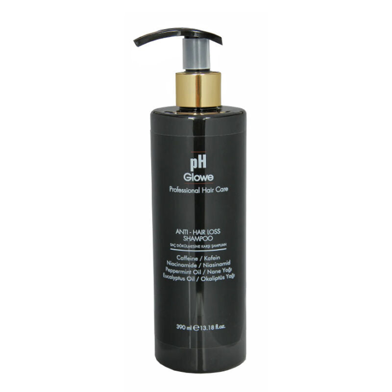 Ph Glowe Hair Strengthening Shampoo with Caffeine 390ml by Beauty Care Bag
