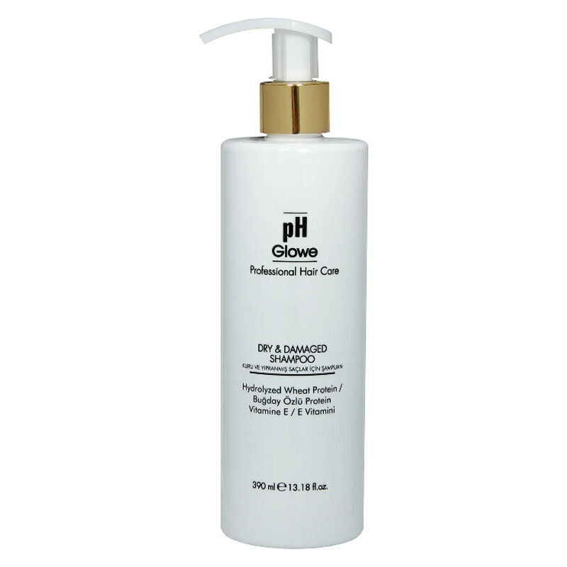 pH Glowe Dry-Damaged Shampoo with Wheat Protein 390 ml by Beauty Care Bag
