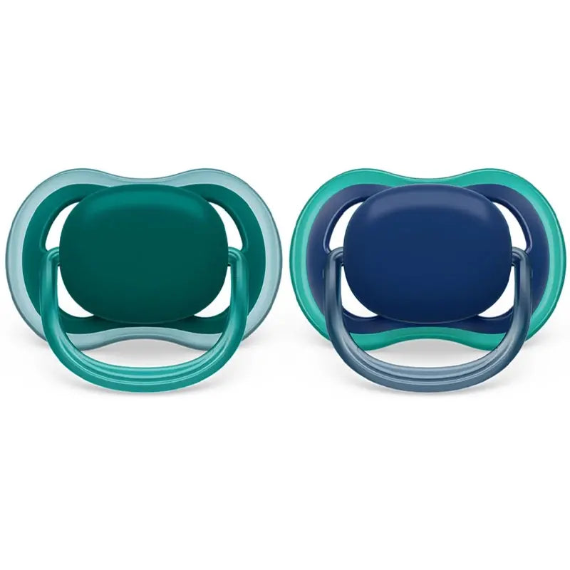Philips Avent Ultra Air Pacifier for 6-18 Months 2-Pack by Beauty Care Bag