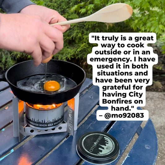 Portable Camp Stove by City Bonfires