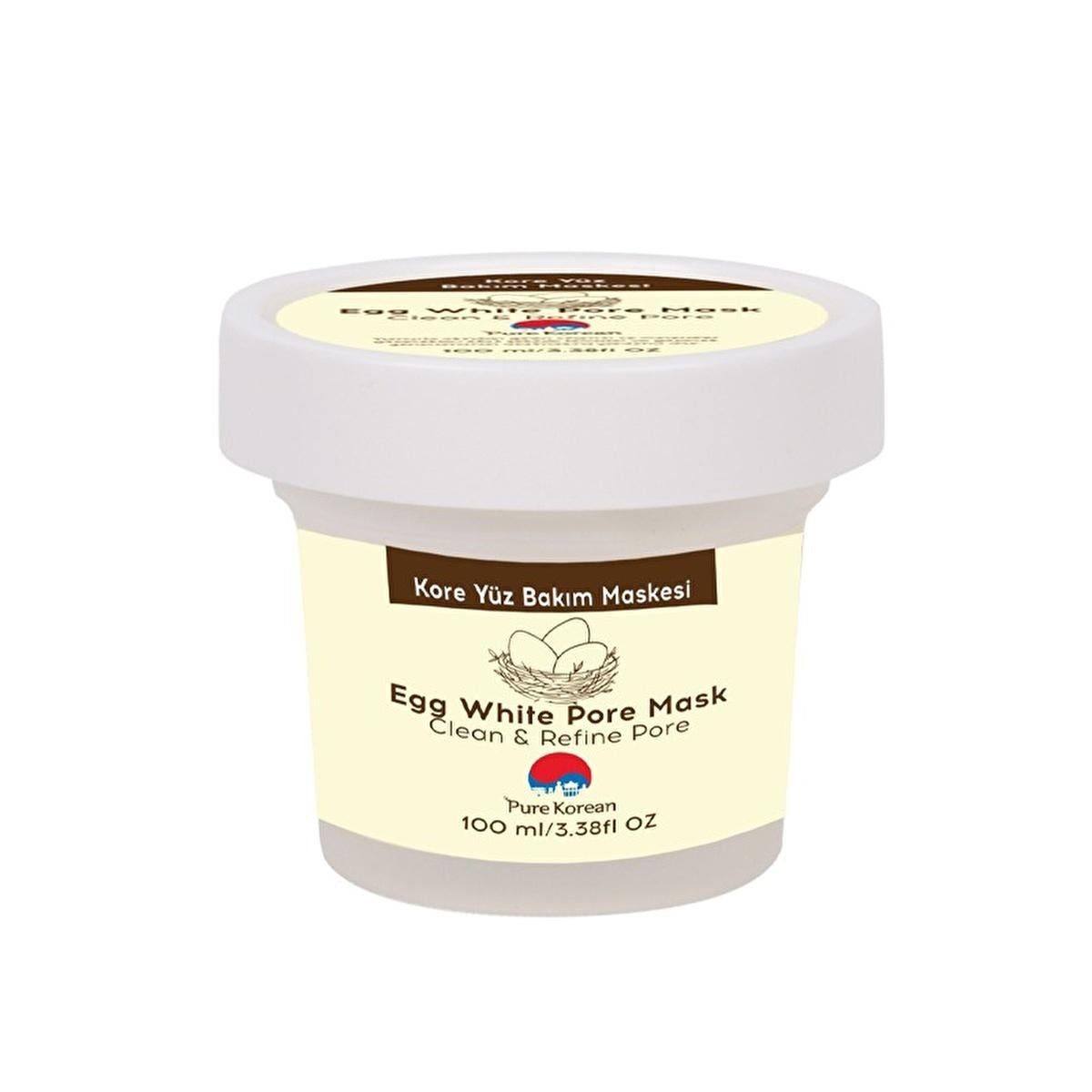 Pure Korean Egg White Face Mask for Pore Tightening & Deep Cleansing - Disposable Skincare for Oily SkinFace MaskTorqelo.com