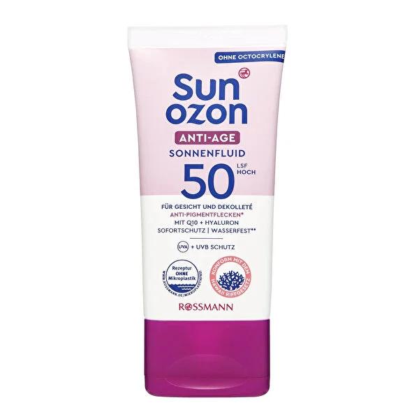Sunozon anti-aging SPF 50 sunscreen face cream