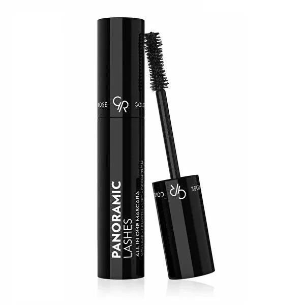 Golden Rose Panoramic Lashes Mascara: Volumizing, Lengthening & Defining for Dramatic, Long-Lasting, Non-Clumping Lashes by Beauty Care Bag