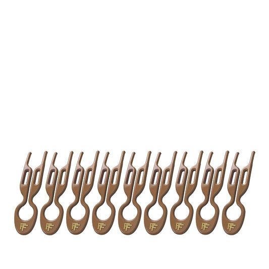 Fiona Franchimon No 1 Hairpin in Mochaccino 9-Pack by Beauty Care Bag
