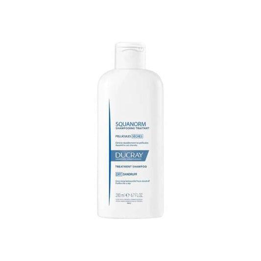 Ducray Squanorm Dry Dandruff Treatment Shampoo - Anti-Dandruff, Moisturizing, 6.76 fl oz by Beauty Care Bag