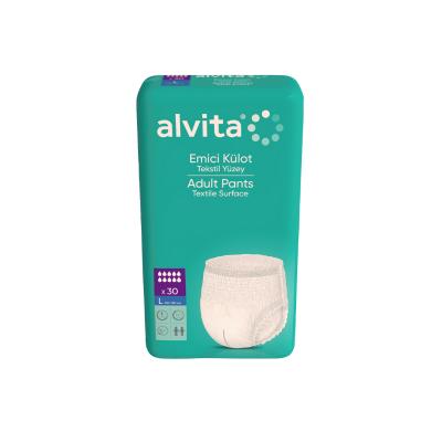 Alvita adult incontinence pants, size L