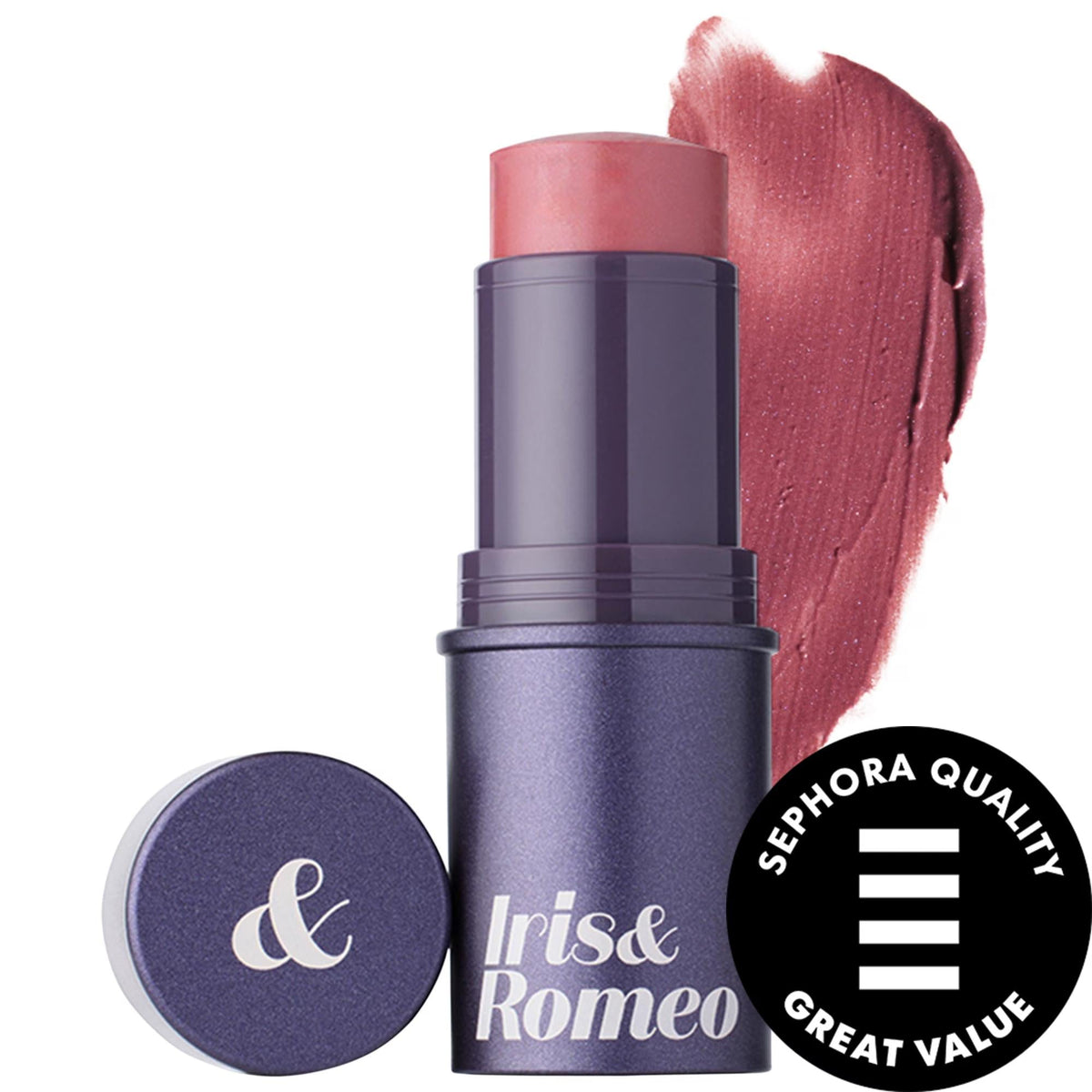 Drunk Elephant Ceramide Multi-balm Lip+Cheek Cream Blush Stick - Vegan, Cruelty-Free Makeup for Natural Glow by Beauty Care Bag