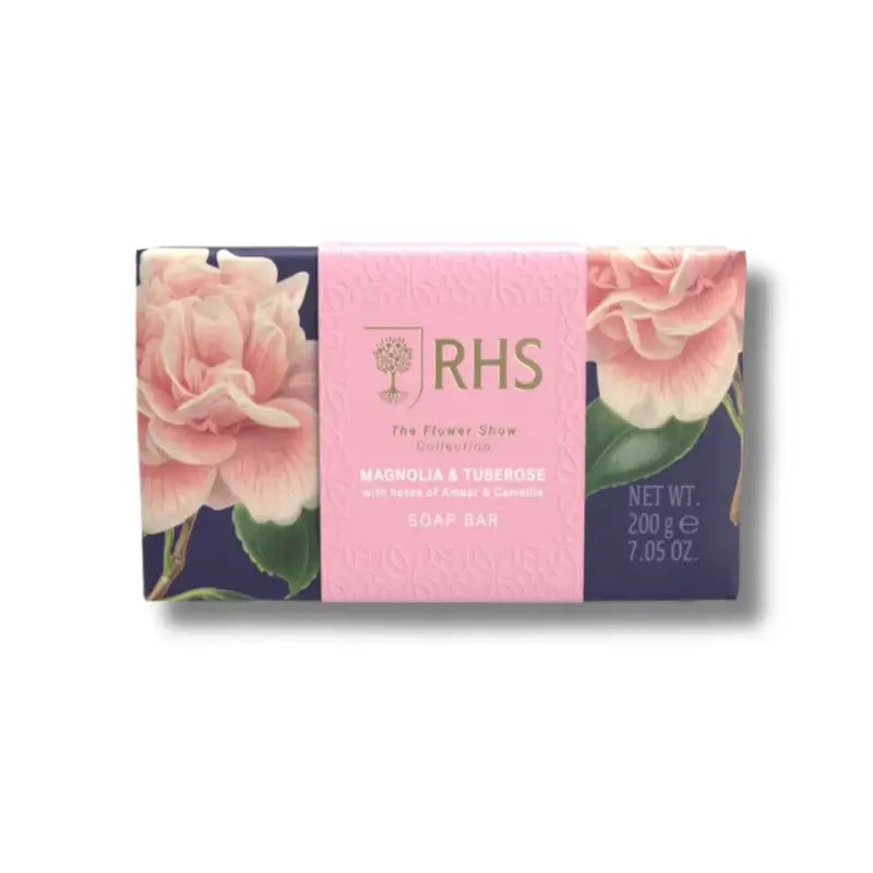 Rhs The Flower Show Magnolia & Tuberose Soap 200g by Beauty Care Bag