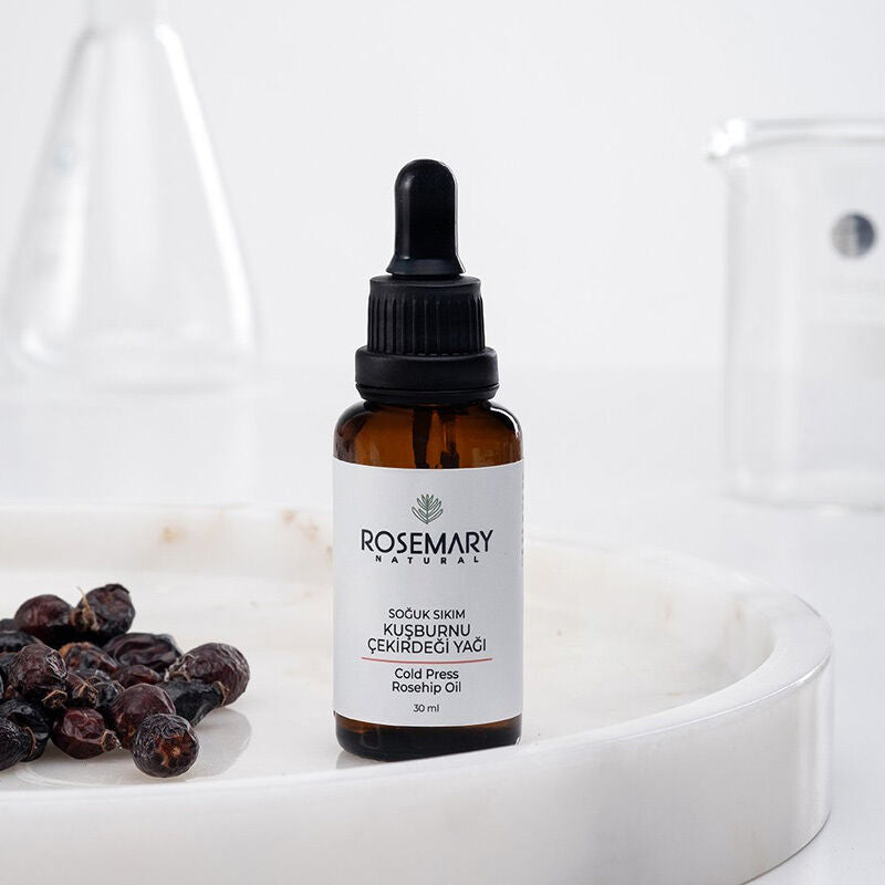 Rosemary Natural Cold Pressed Rosehip Seed Oil 30 ml by Beauty Care Bag
