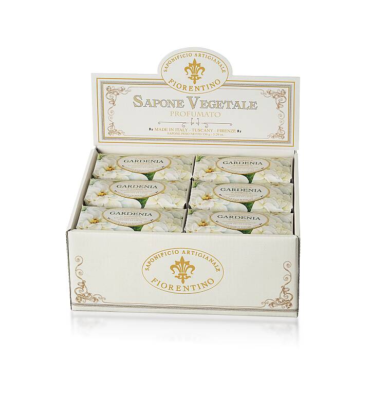 Saponificio Artigianale Fiorentino Gardenia Soap 150g by Beauty Care Bag