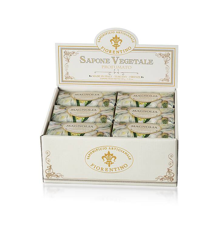 Saponificio Artigianale Fiorentino Magnolia Soap 150g by Beauty Care Bag