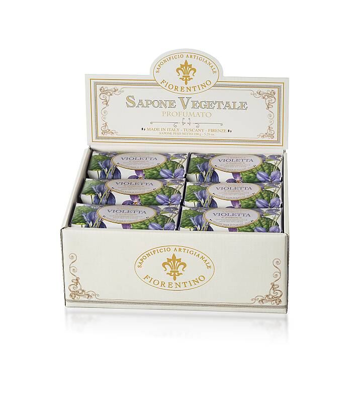 Saponificio Artigianale Fiorentino Violetta Soap 150g by Beauty Care Bag
