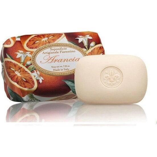 Saponificio Artigianale Fiorentino Orange Soap 200g by Beauty Care Bag