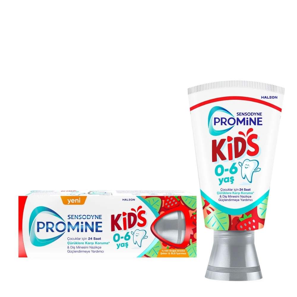 Sensodyne Promine Kids Toothpaste for Ages 0-6 50ml by Beauty Care Bag
