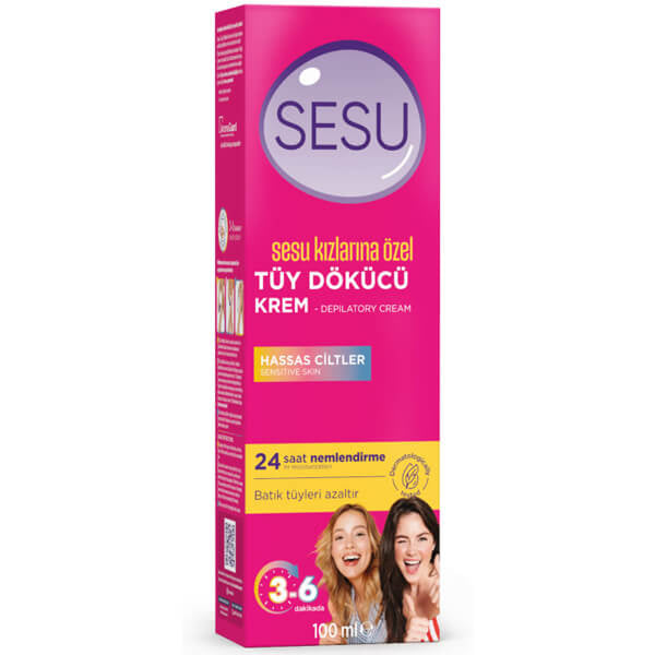 Sesu Hair Removal Cream with Himalaya Salt 100 ml by Beauty Care Bag
