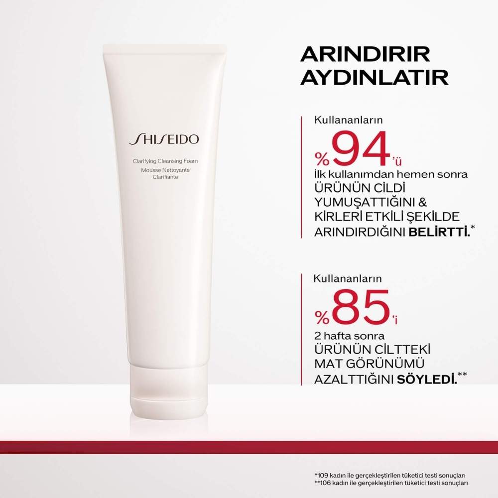 Shiseido Clarifying Cleansing Foam for Radiant Skin 125ml by Beauty Care Bag