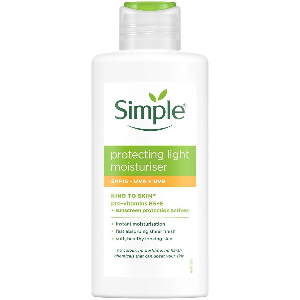 Simple SPF 15 Hydrating Moisturizer for Sensitive Skin 125 mlSPFTorqelo.com