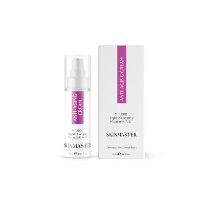Skinmaster Anti-Aging Cream with Peptide Complex & Hyaluronic Acid - 50ml Moisturizing Wrinkle Reduction Cream for Mature SkinFace CreamTorqelo.com