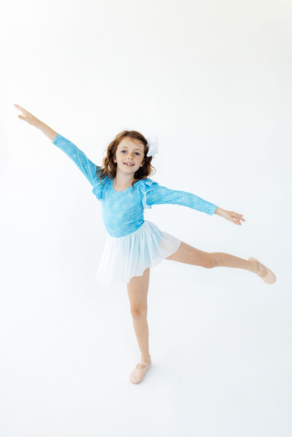 Snow Day L/S Twirl LeotardTwirl Leotard L/S - Mesh SkirtTorqelo.com