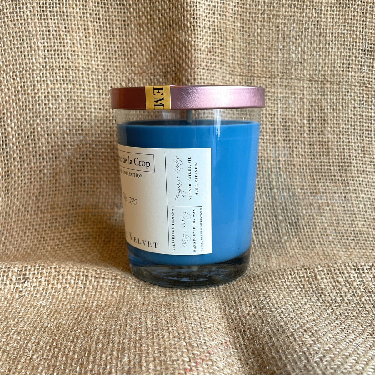 Soy Candle - Blue VelvetTorqelo.com