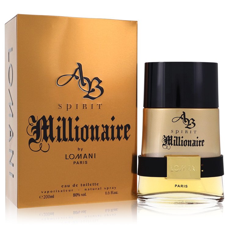 Spirit Millionaire by Lomani Eau De Toilette Spray 6.7 oz for Men by Avera Group