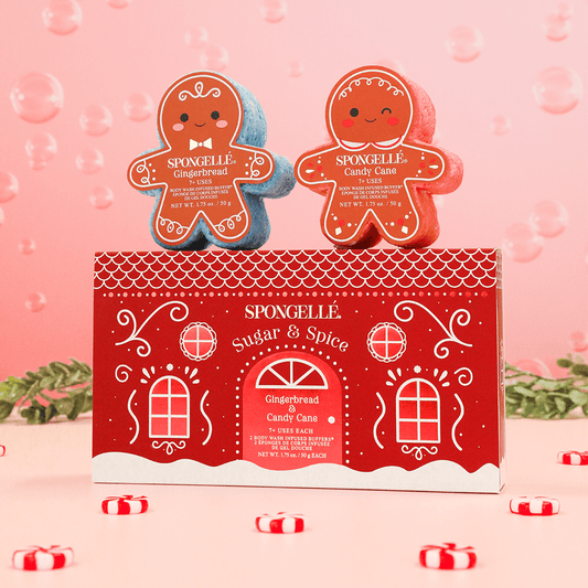 Sugar & Spice | Holiday Gingerbread Gift SetBody Wash Infused BufferTorqelo.com