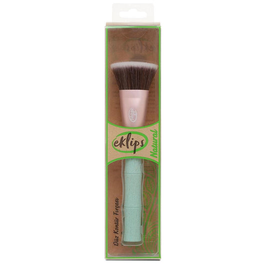 Eklips Natural Flat Contour Brush for Precise Definition by Beauty Care Bag