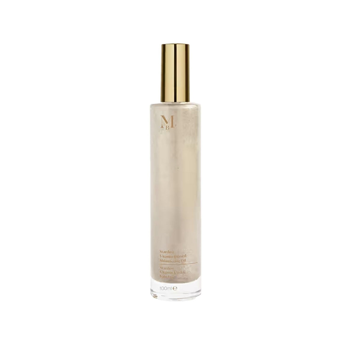Misbah�e Stardust Vitamin-Enriched Shiny Hair and Body Oil - Nourishing, Glittery Effect, 3.38 fl oz by Beauty Care Bag