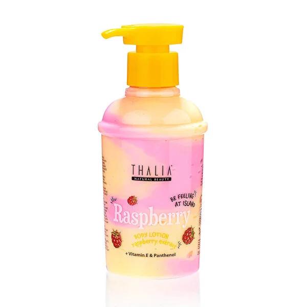 Thalia Natural Beauty Raspberry Body Lotion - Moisturizing, Paraben-Free, 8.45 fl oz by Beauty Care Bag