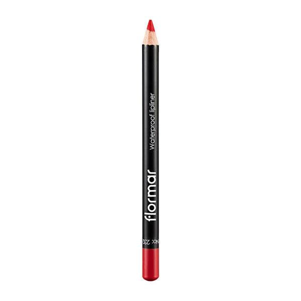 Flormar Waterproof Lip Liner - Long-Lasting Lip Definition with Intense Color, 232 by Beauty Care Bag