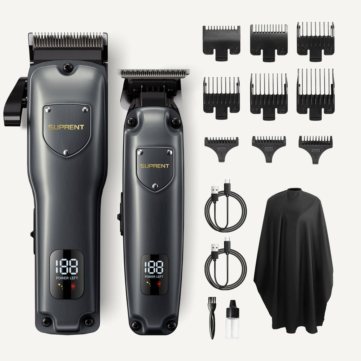 The Black Shield Clipper and Trimmer Set - HC236TXSUPRENT PROTorqelo.com