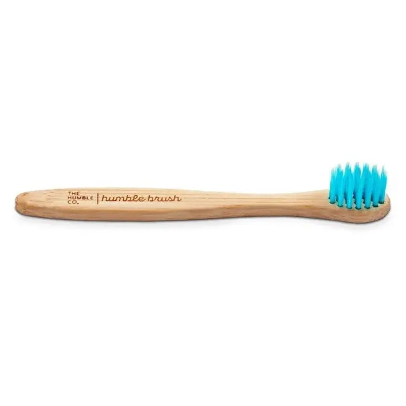 The Humble Co. Bamboo Baby Toothbrush in Blue by Beauty Care Bag