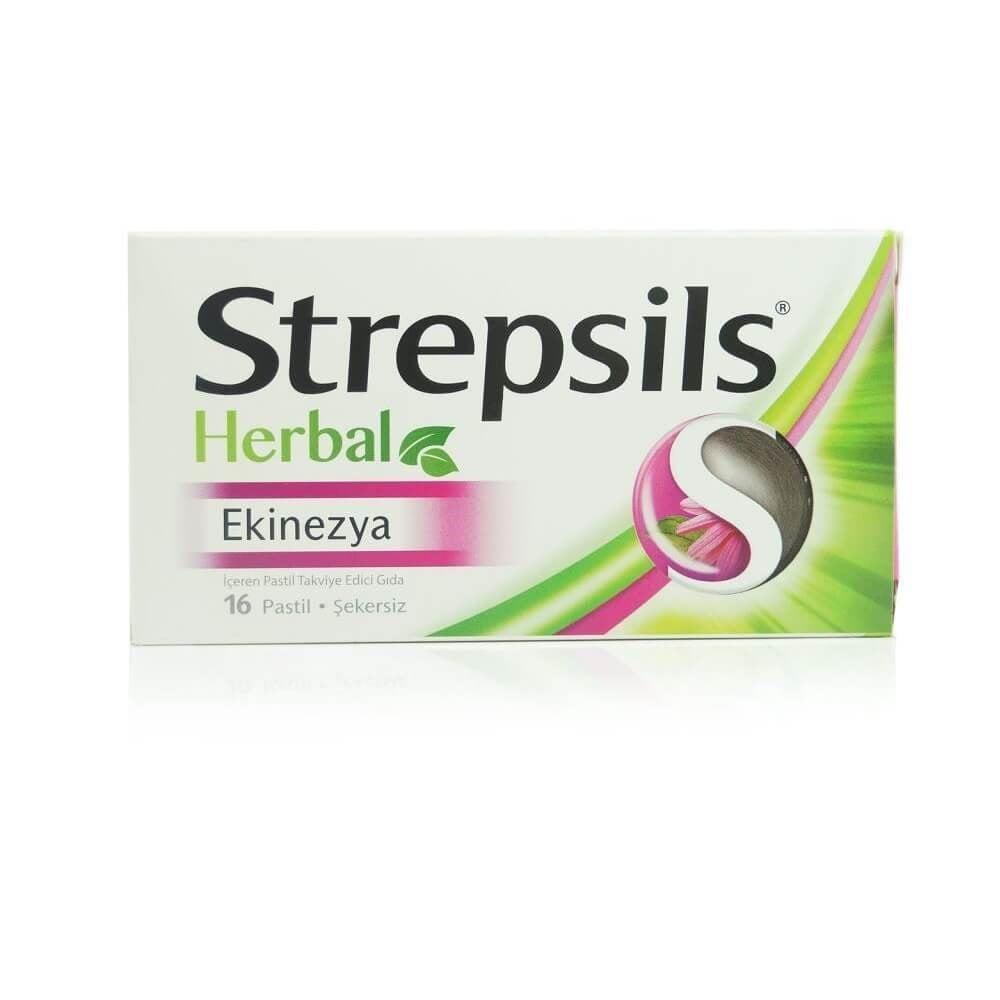 Strepsils Herbal Echinacea sugar-free lozenges