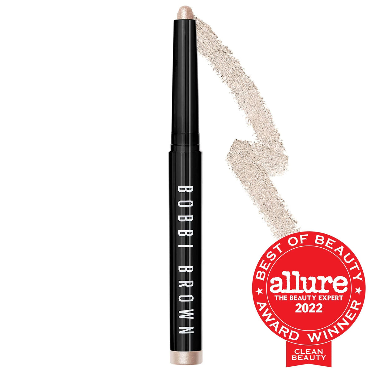Long-wear blendable cream eyeshadow stick