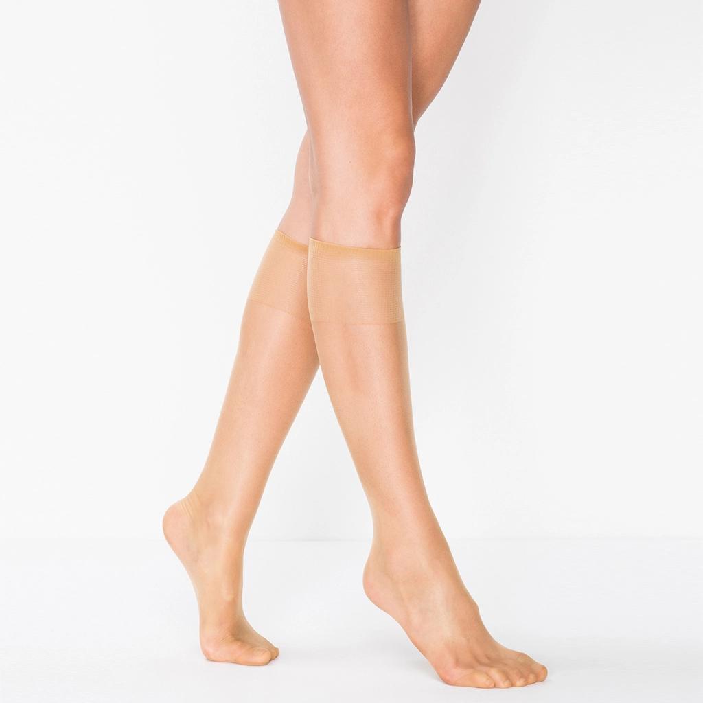 Penti Fit 15 Sheer Trouser Socks in Nude - One Size by Beauty Care Bag
