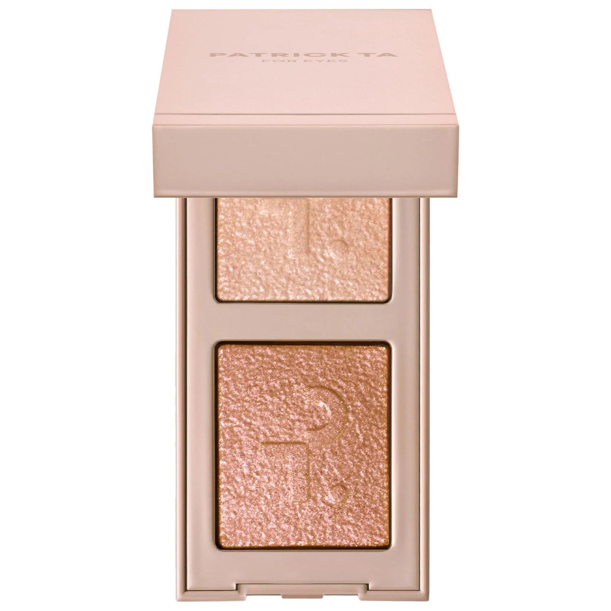 Major Dimension vegan, cruelty-free shimmering eyeshadow duo with super-fine sparkles