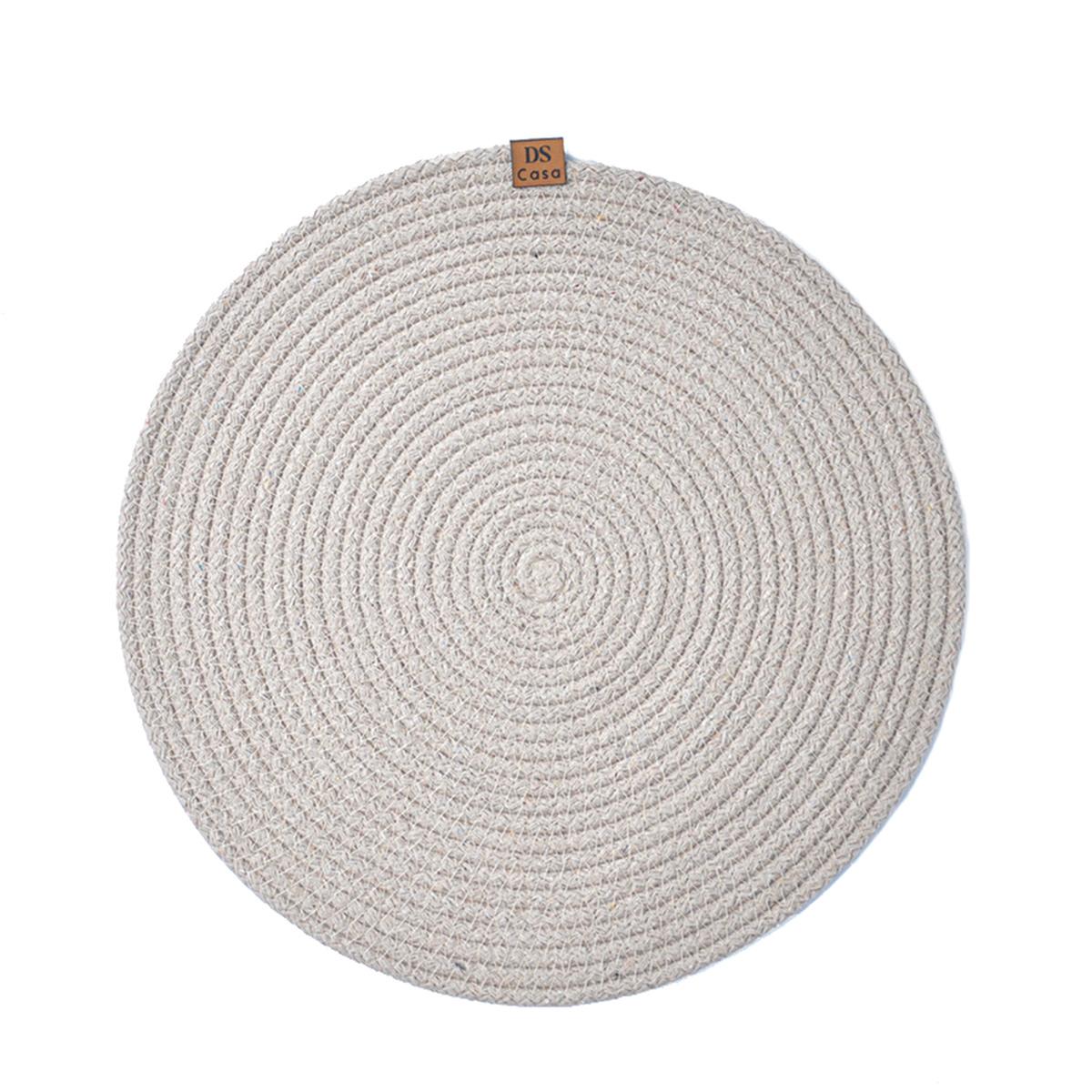 Luna Cucina Washable Ekru Amerikan Servis Plate - 32 cm Serving Dish for Effortless Entertaining by Beauty Care Bag